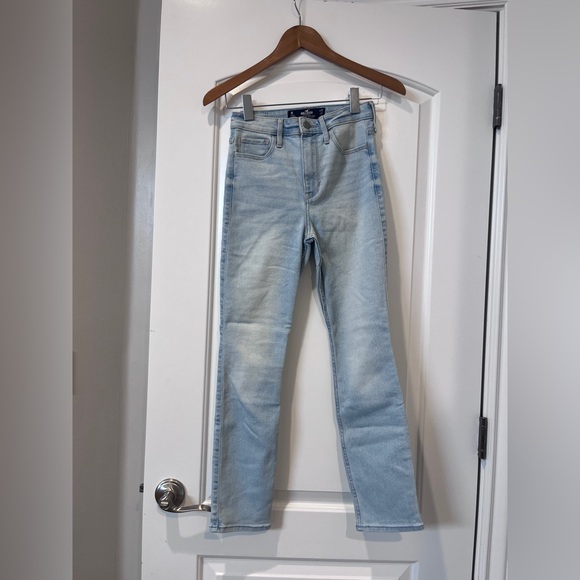 Ultra-High Rise Skinny Jeans Light Wash Hollister - Picture 1 of 6